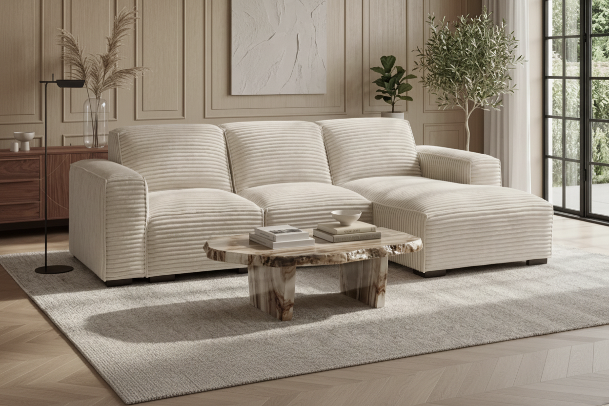 Canapé MAXIM beige TILIA 03 – 290x160 cm