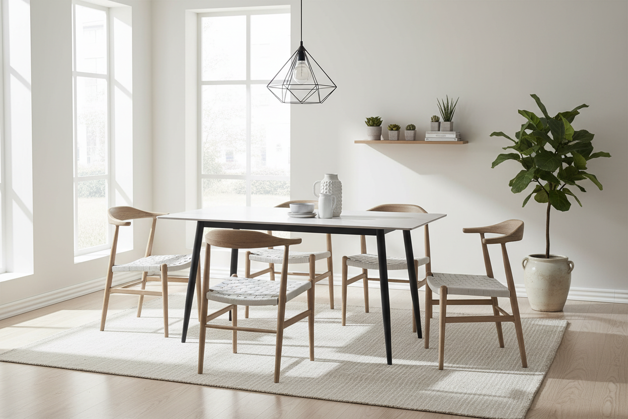 Table ambiance scandinave